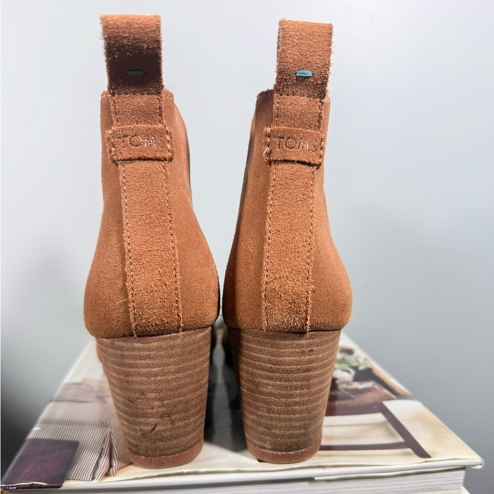 Tom’s Women's Tan Suede Ankle Boots Size 10 - Picture 14 of 14